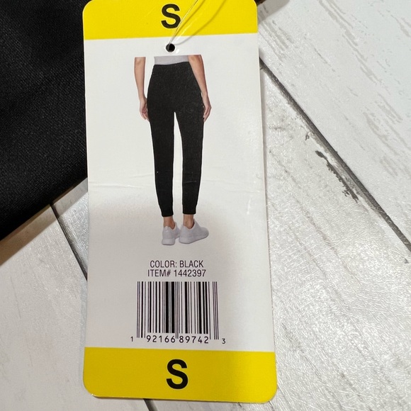 32 Degrees Ladies Black Tech Fleece Jogger Sz Small P16DD New w/o tags fast ship - Picture 9 of 9